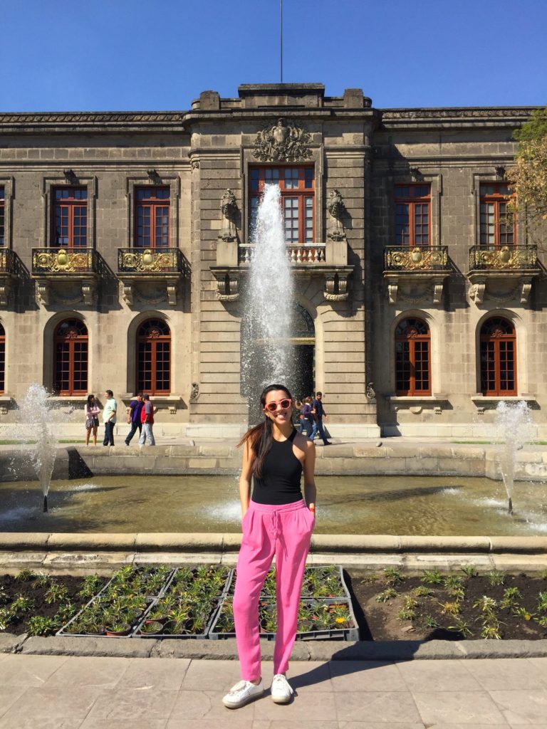 Castillo de Chapultepec in Mexico City - Modern Stripes