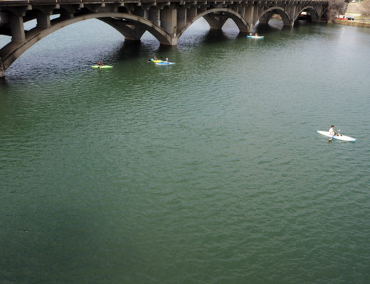 Lady Bird Lake Austin - A Long Weekend in Austin on Modern Stripes