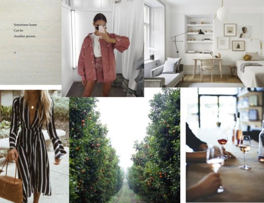 September Mood Board - Modern Stripes