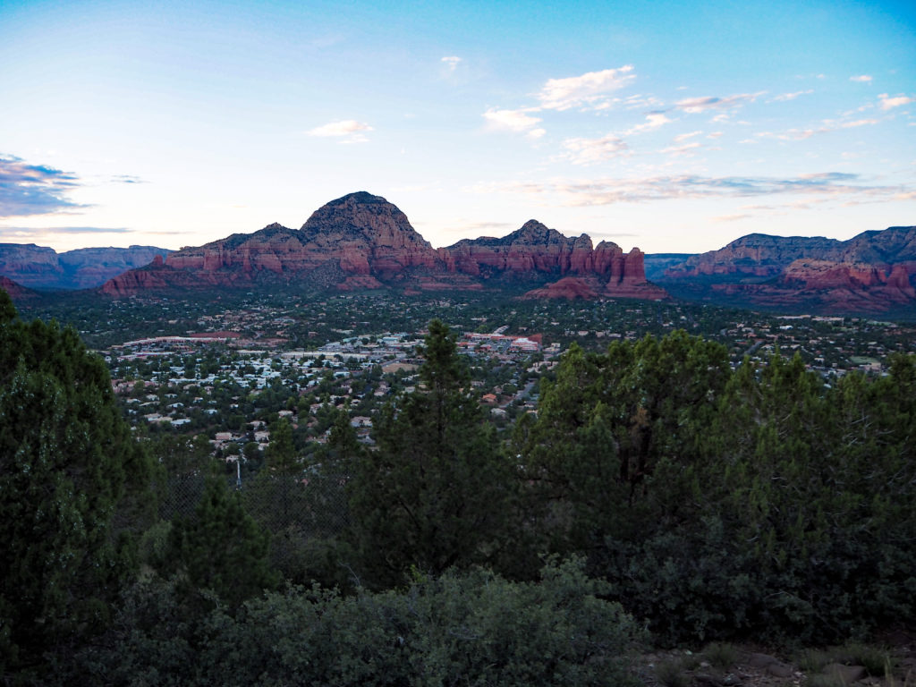 Sunset in Sedona via Modern Stripes