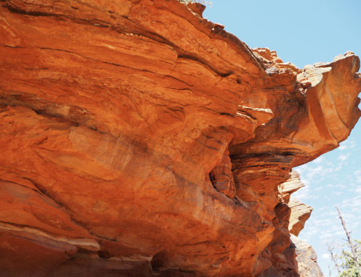 Red Rocks in Sedona via Modern Stripes