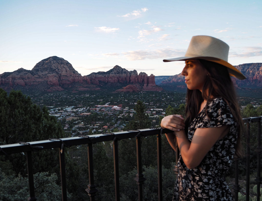 Sky Ranch Lookout in Sedona via Modern Stripes